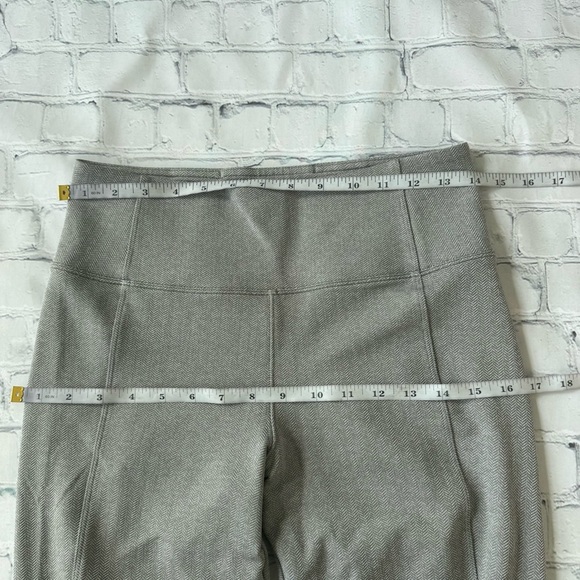 Athleta Delancey Herringbone Tight Asphalt/Bright white size S - Picture 9 of 15
